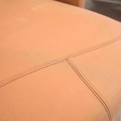 Leolux 2-Sitzer-Sofas|Sofa Pupilla Leder Coral Mit Longchair