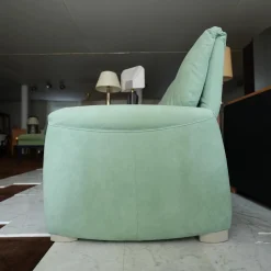 Leolux 2-Sitzer-Sofas|Sofa Ronchamp Bezug Alcantara 2156 Grün