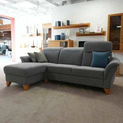 Ponsel Ecksofas|Sofa S189 Calisto Stoff 0815 Grau 18