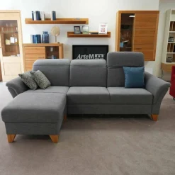 Ponsel Ecksofas|Sofa S189 Calisto Stoff 0815 Grau 18