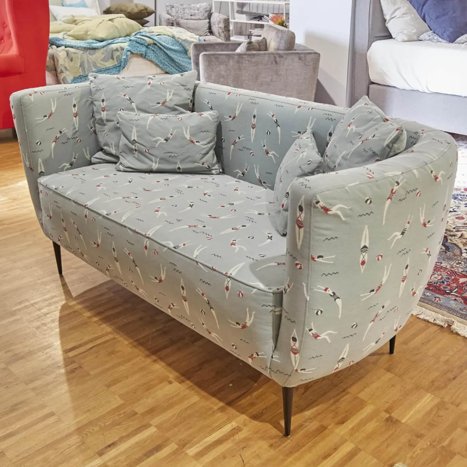 Sophisticated Living Loungemöbel|Sofa Serenity 2 Sitzer Stoff Outdoor Malibu Beach D