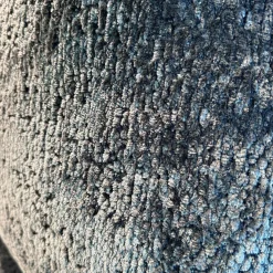 Edra 3-Sitzer-Sofas|Sofa Sherazade Stoff T Soft Nest 8210 Dunkelgrau Füße Kunststoff Schwarz