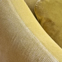 Brühl 2-Sitzer-Sofas|Sofa 2-Sitzer Bongo Bay Stoff 4490 Farbe 75 Gelb Inklusive 2 Kissen