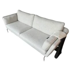 Vitra 2-Sitzer-Sofas|Sofa 3-Sitzer Suita Stoff Savana 02 Sand Melange Beige