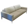 Bielefelder Werkstätten 2-Sitzer-Sofas|Sofa Spirit Stoff Simple Fb 080 Gestell Holz Esche Metallfuß Chrom Glanz