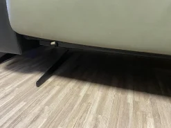 Stressless 2-Sitzer-Sofas|Sofa Stella M Mit Breiten Armlehnen Leder Paloma Shadow Green Dunkelgrün Und Black Schwarz Fuß Kufe Stahl Schwarz Mit Kopfstützen