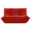 Ligne Roset 2-Sitzer-Sofas|Sofa Togo Stoff Alcantara A Goya Red Rot