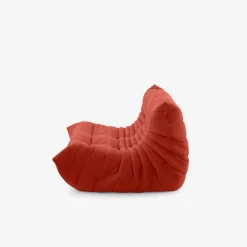 Ligne Roset 2-Sitzer-Sofas|Sofa Togo Stoff Alcantara A Goya Red Rot