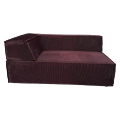 COR 2-Sitzer-Sofas|Sofa Trio Stoff 9074 Merlot Dunkelrot