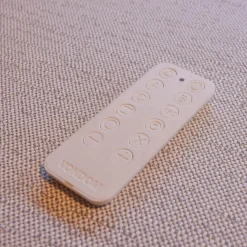 Vondom 2-Sitzer-Sofas|Sofa Vela Stoff Vinyl Silvertex Grau Außen Weiß