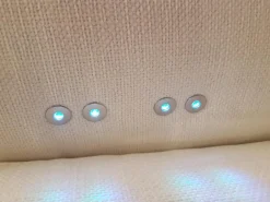 WK Wohnen 2-Sitzer-Sofas|Sofa Venosa Stoff Cl.4 Nevio Weiß mit Verstellfunktion