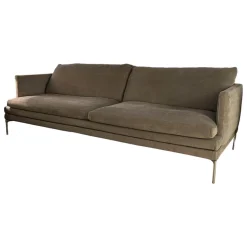 Zanotta 2-Sitzer-Sofas|Sofa William Stoff Tessuto Talento Cat30 Saio 027614 Füße Poliert