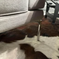 Zanotta 2-Sitzer-Sofas|Sofa William Stoff Tessuto Talento Cat30 Saio 027614 Füße Poliert