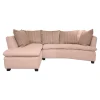 Domicil Ecksofas|Sofaecke Donna Stoff Cozy 073 mit Rückenkissen Stoff Ditton 05