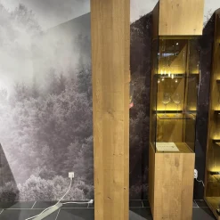 Hartmann Regale|Standelement Benjo Kerneiche Umato Sägerau Gebürstet