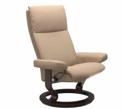 Stressless Relaxsessel|Aura M Classic Base Stoff Dinamica Beige