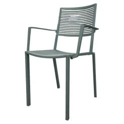 Fast Einzelstühle|Stuhl Easy Outdoor Aluminium Pulverbeschichtet Pastellblau