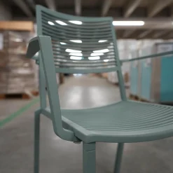 Fast Einzelstühle|Stuhl Easy Outdoor Aluminium Pulverbeschichtet Pastellblau