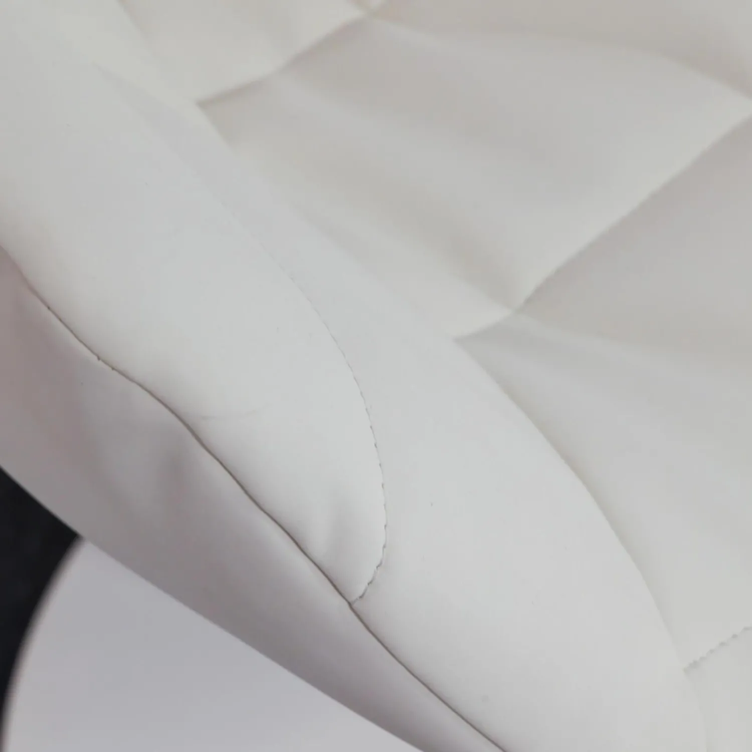 MDF Italia Einzelstühle|Stuhl Flow Chair Mit Armlehnen Bezug Stoff Londra 01 Creme Drehgestell Mit Tellerfuß