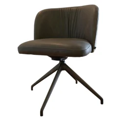 KFF Einzelstühle|Stuhl Gaia Casual V2 Stoff Ascot Toffee 2402 Leder Rawhide Dawn 352