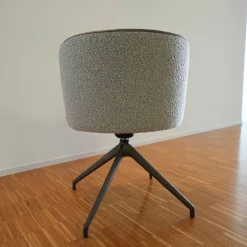 KFF Einzelstühle|Stuhl Gaia Casual V2 Stoff Ascot Toffee 2402 Leder Rawhide Dawn 352