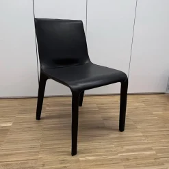Walter Knoll Einzelstühle|Stuhl Gio Leder Bronco Chocolate