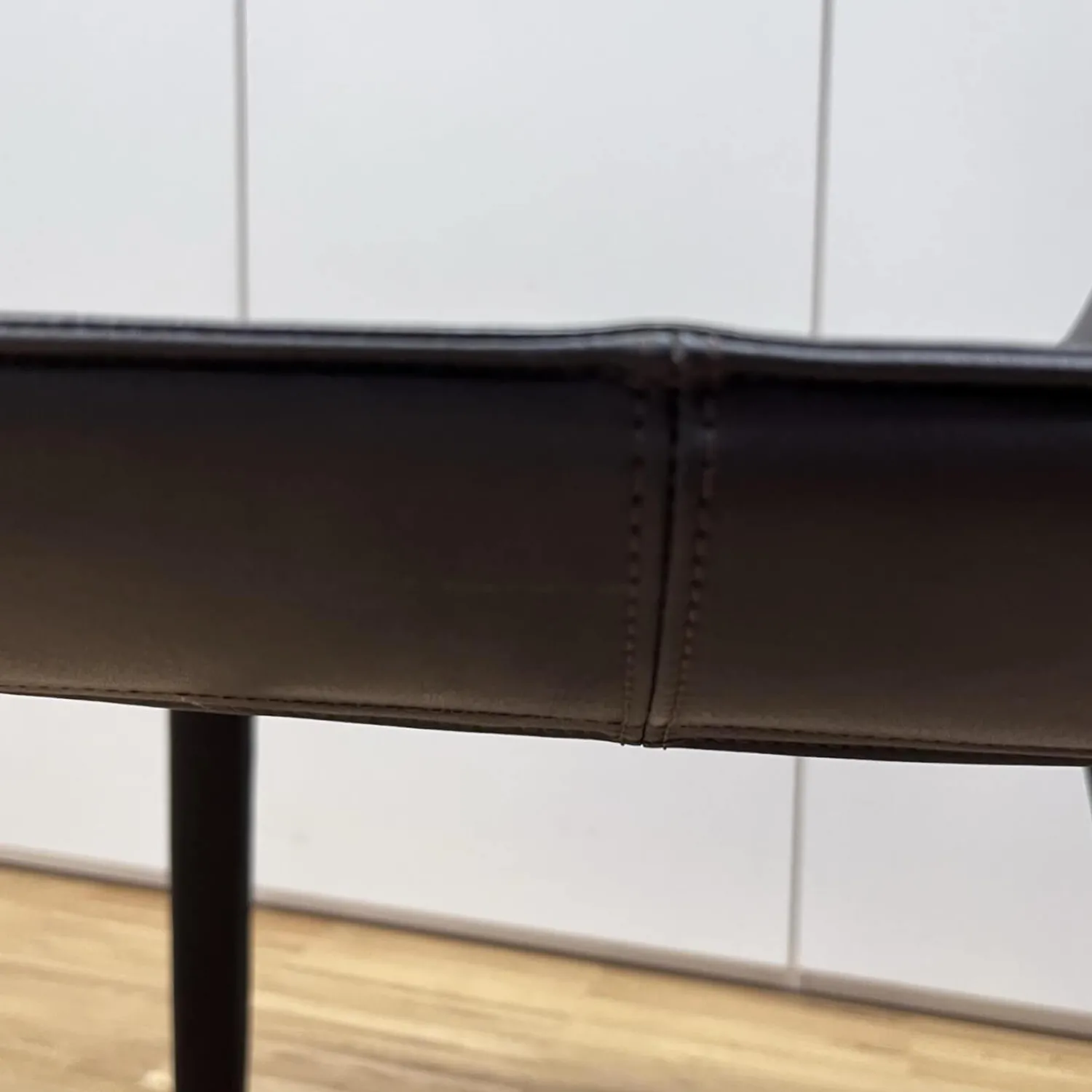 Walter Knoll Einzelstühle|Stuhl Gio Leder Bronco Chocolate