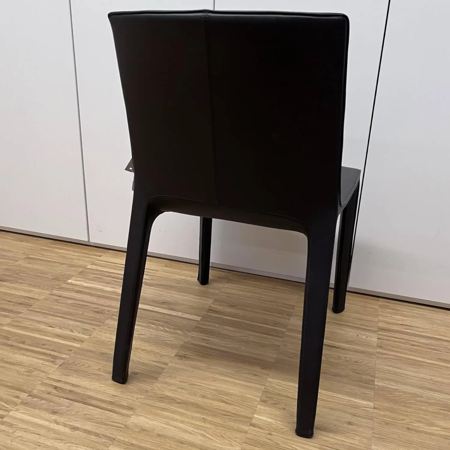 Walter Knoll Einzelstühle|Stuhl Gio Leder Bronco Chocolate