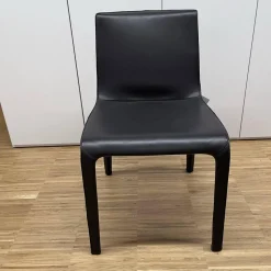 Walter Knoll Einzelstühle|Stuhl Gio Leder Bronco Chocolate