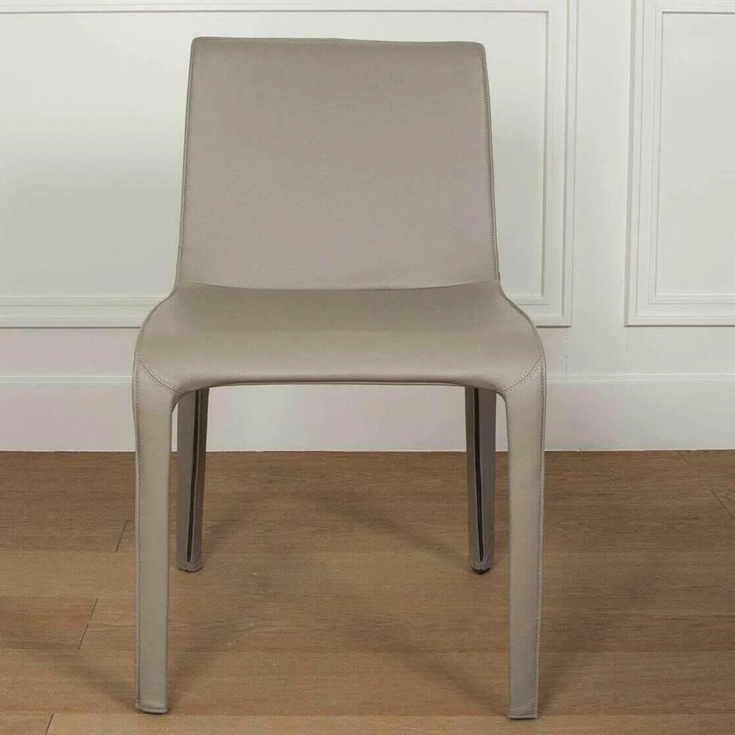 Walter Knoll Einzelstühle|Stuhl Gio Leder Torro Stone