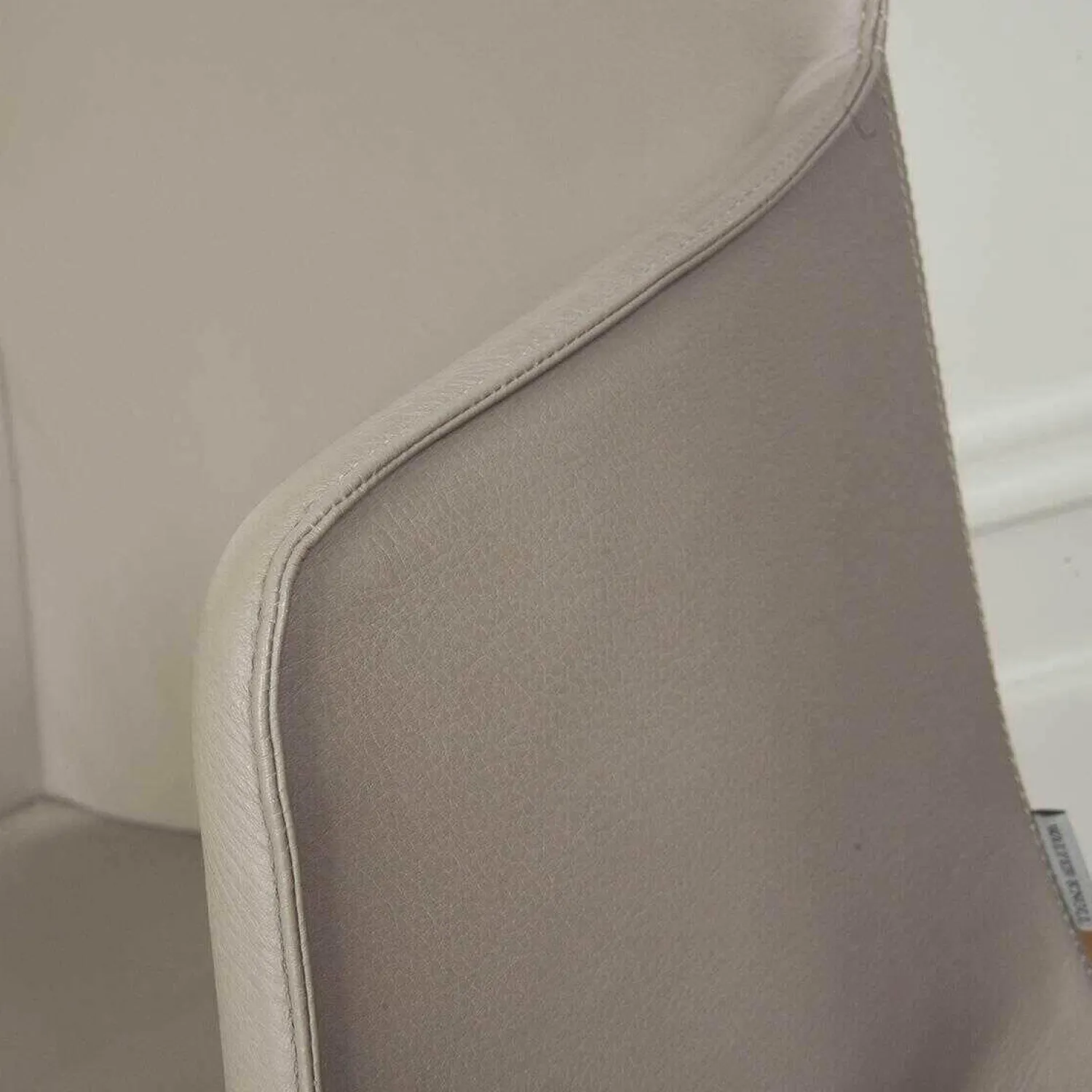 Walter Knoll Einzelstühle|Stuhl Gio Leder Torro Stone mit Armlehnen