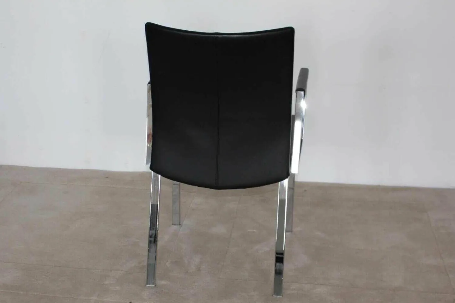 Draenert Einzelstühle|Stuhl Linus 2011-1 Leder 1 Schwarz