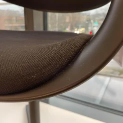 Walter Knoll Einzelstühle|Stuhl Lox 1354 Bezug Steelcut 2 190 Vierfußkreuz Aluminium Drehbar Pulverbeschichtet Schwarz