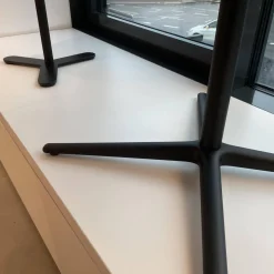 Walter Knoll Einzelstühle|Stuhl Lox 1354 Bezug Steelcut 2 190 Vierfußkreuz Aluminium Drehbar Pulverbeschichtet Schwarz