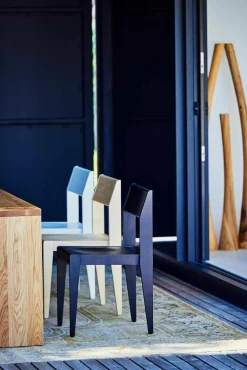 Jan Kurtz Einzelstühle|Stuhl Nora Weiß Esche Gebeizt Matt