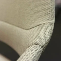 Wilkhahn Einzelstühle|Stuhl Occo Conference Stoff Credo 17 Hellbraun Untergestell Eiche Natur