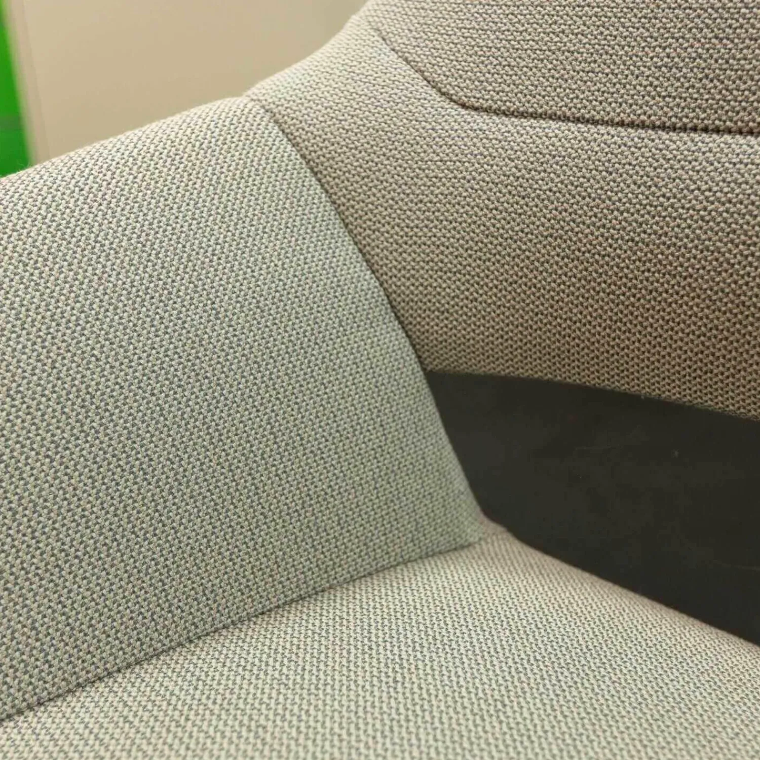 Wilkhahn Einzelstühle|Stuhl Occo Conference Stoff Credo 17 Hellbraun Untergestell Eiche Natur