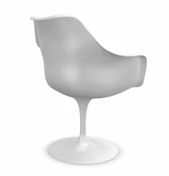 Knoll International Einzelstühle|Stuhl Saarinen Tulip mit Armlehnen