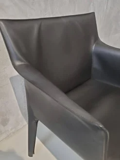 Walter Knoll Einzelstühle|Stuhl Saddle Chair Leder Saddle Coffee Braun