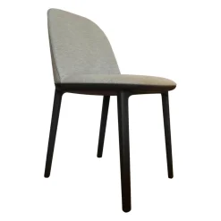 Vitra Einzelstühle|Stuhl Softshell Side Chair Stoff Reed Stahlblau
