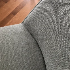 Vitra Einzelstühle|Stuhl Softshell Side Chair Stoff Credo Delfin Stahlblau