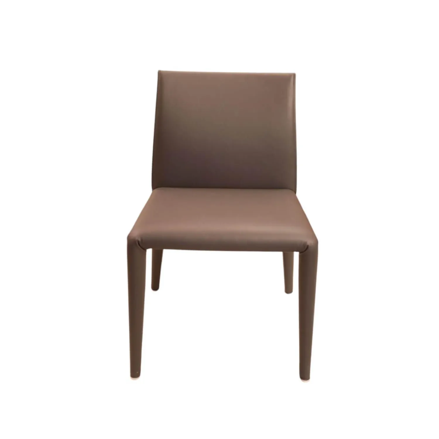 B&B Italia Einzelstühle|Stuhl Vol Au Vent SVL Lederbezogen Beta BT 251 1231251 Grau