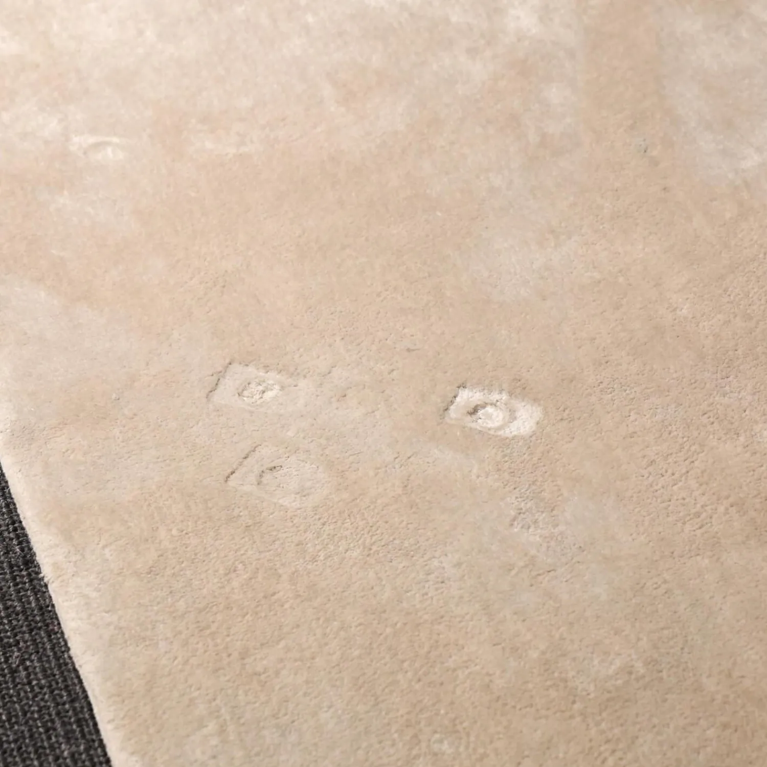 Christine Kröncke Teppiche|Teppich CK Pentagon 296 Platin Grau Beige Handgetuftet Naturfaser Bambusseide Mit Baumwollrücken