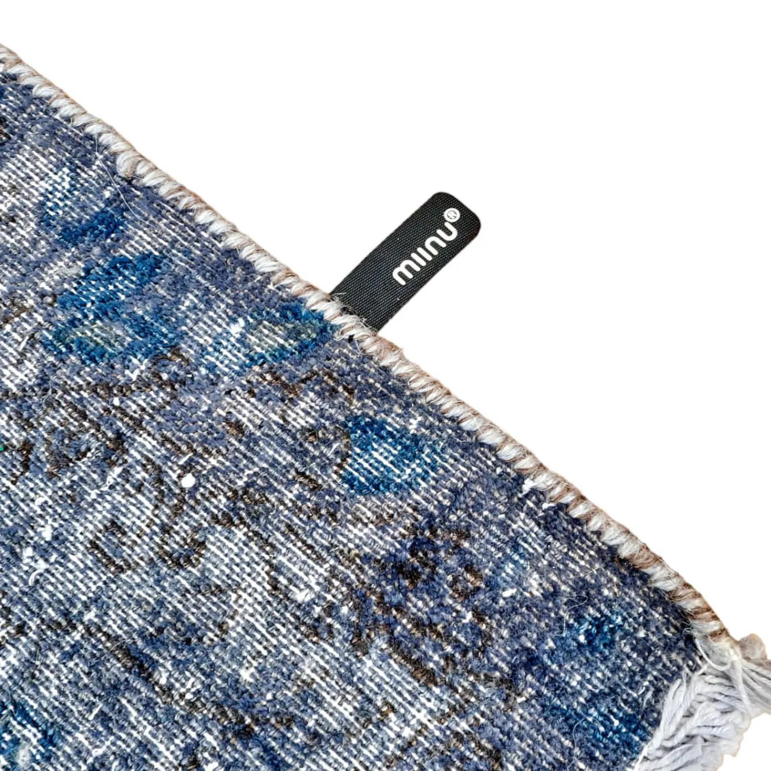 Miinu Teppiche|Teppich Fa Pure 2.0 Vintage Grau Blau