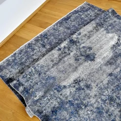 Miinu Teppiche|Teppich Fa Pure 2.0 Vintage Grau Blau