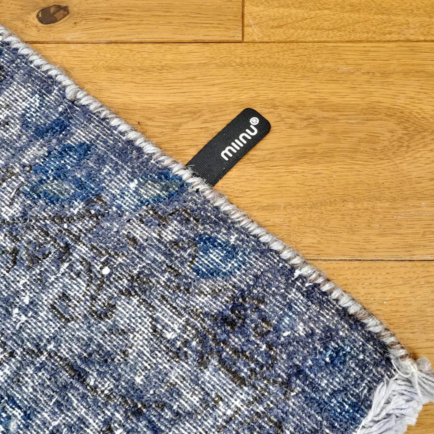Miinu Teppiche|Teppich Fa Pure 2.0 Vintage Grau Blau