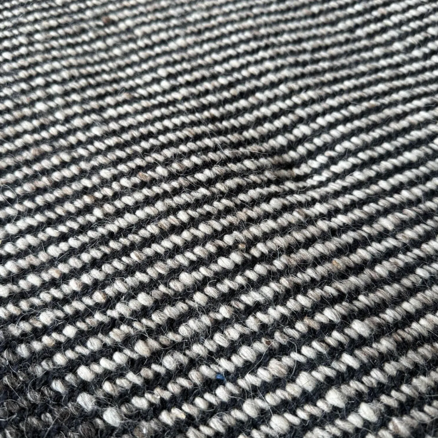 Kvadrat Teppiche|Teppich Fringe 192 Grau Beige Mit Fransen