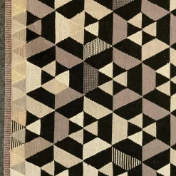 Ligne Roset Teppiche|Teppich Hex Hex Black Schwarz Beige Braun