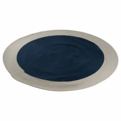 Fast Teppiche|Teppich Onda Textil TA03 Polypropylen Ocean C07 Blau Seitlich Geflecht