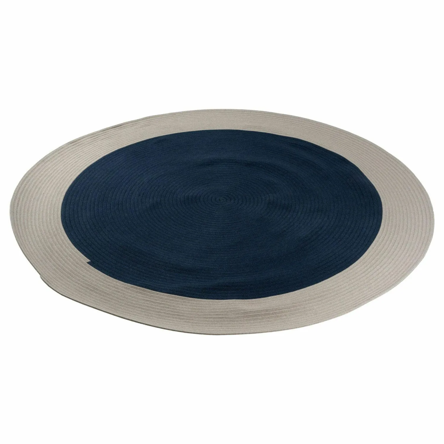 Fast Teppiche|Teppich Onda Textil TA03 Polypropylen Ocean C07 Blau Seitlich Geflecht